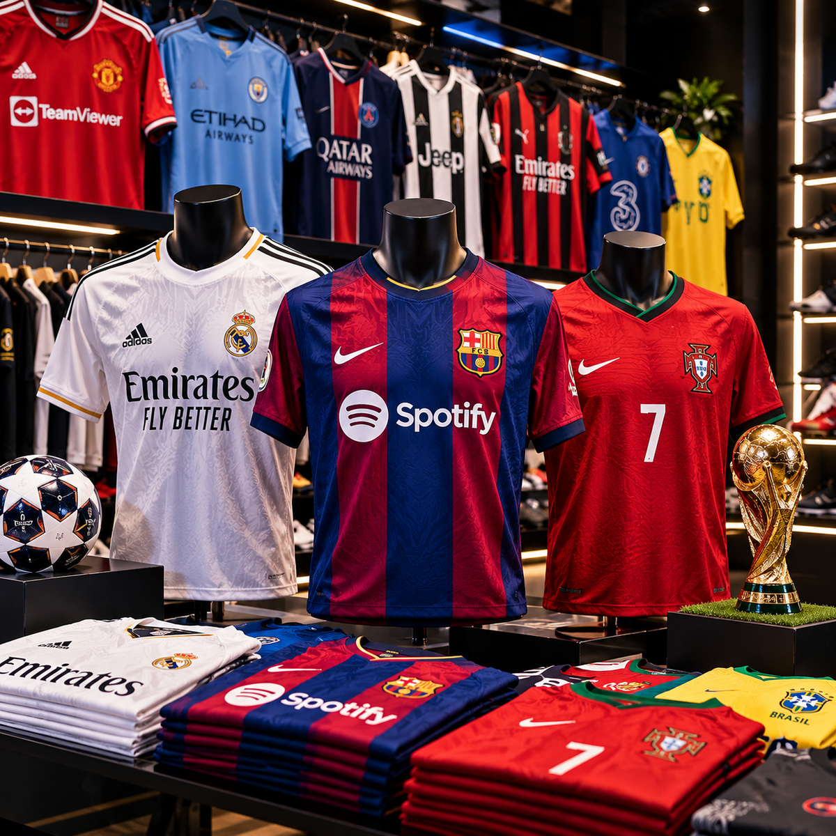 Fornecedor de Camisas de Futebol